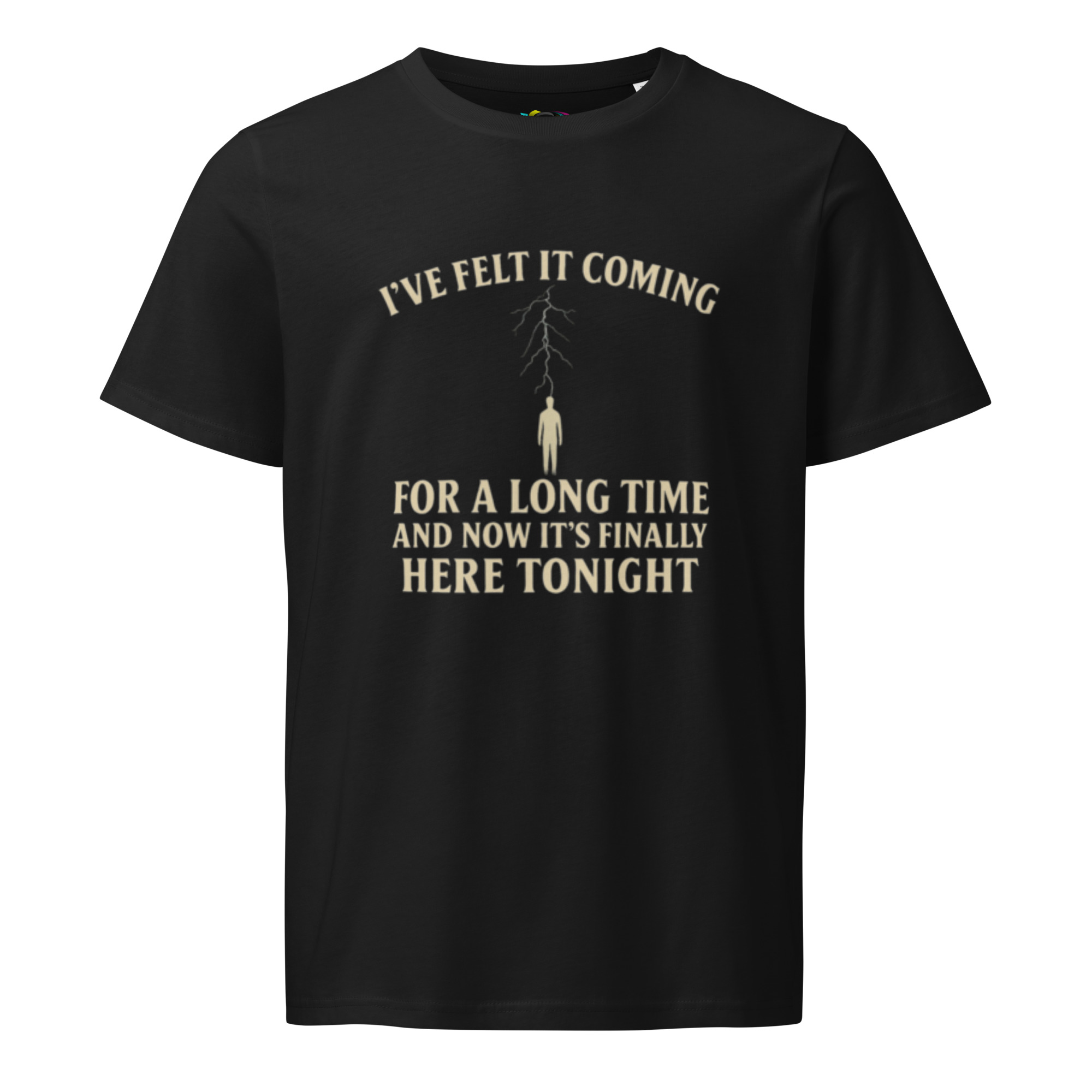 I’ve Felt It Coming – Unisex Organic T-Shirt – Lyric Inspired Emotional Tee – Arrival Quote Shirt – Gift Dreamers Creatives - Image 6