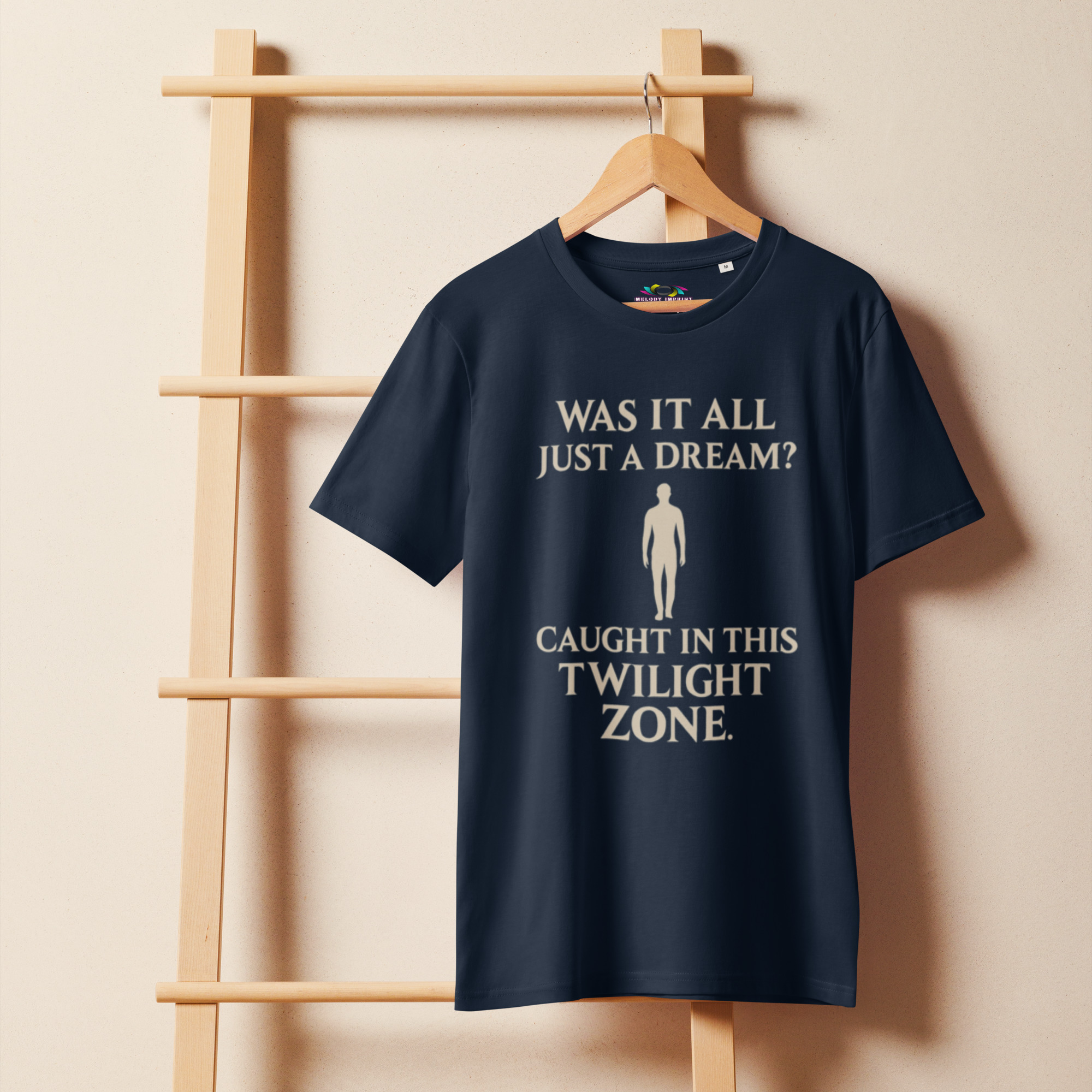 Twilight Zone Dream – Unisex Organic T-Shirt – Surreal Quote Shirt for Thinkers & Retro Fans – Organic Cotton