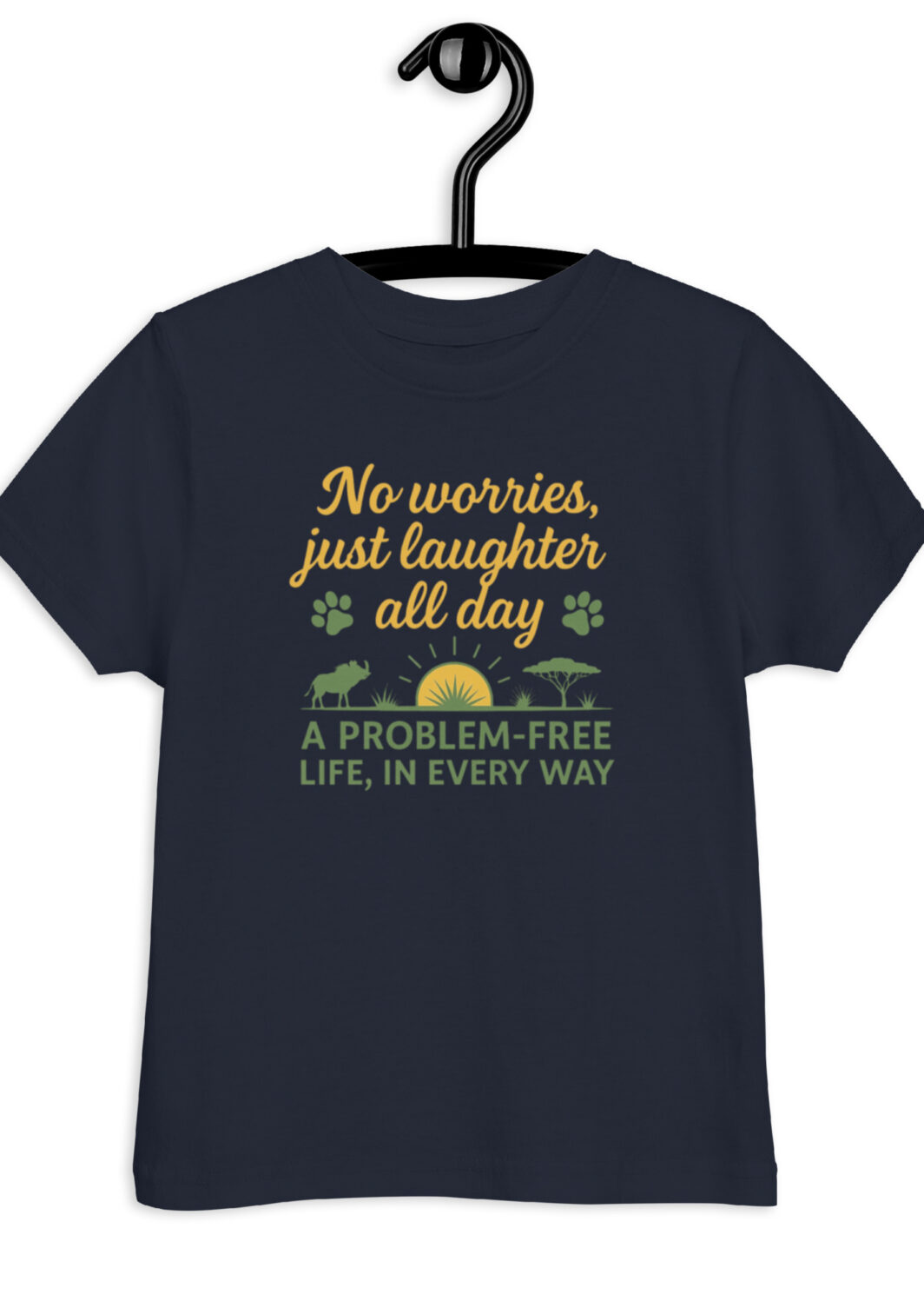 Hakuna Matata Toddler T-Shirt: Fun Safari Animal Design