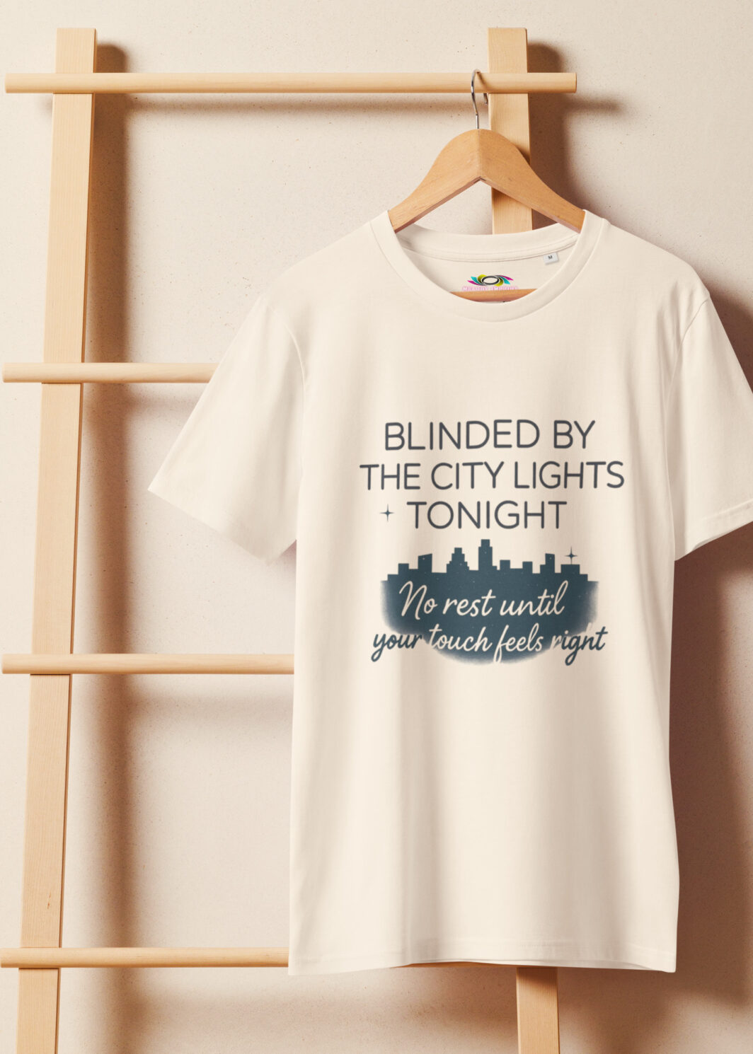 City Lights Quote T-Shirt – Organic Cotton Romantic Tee
