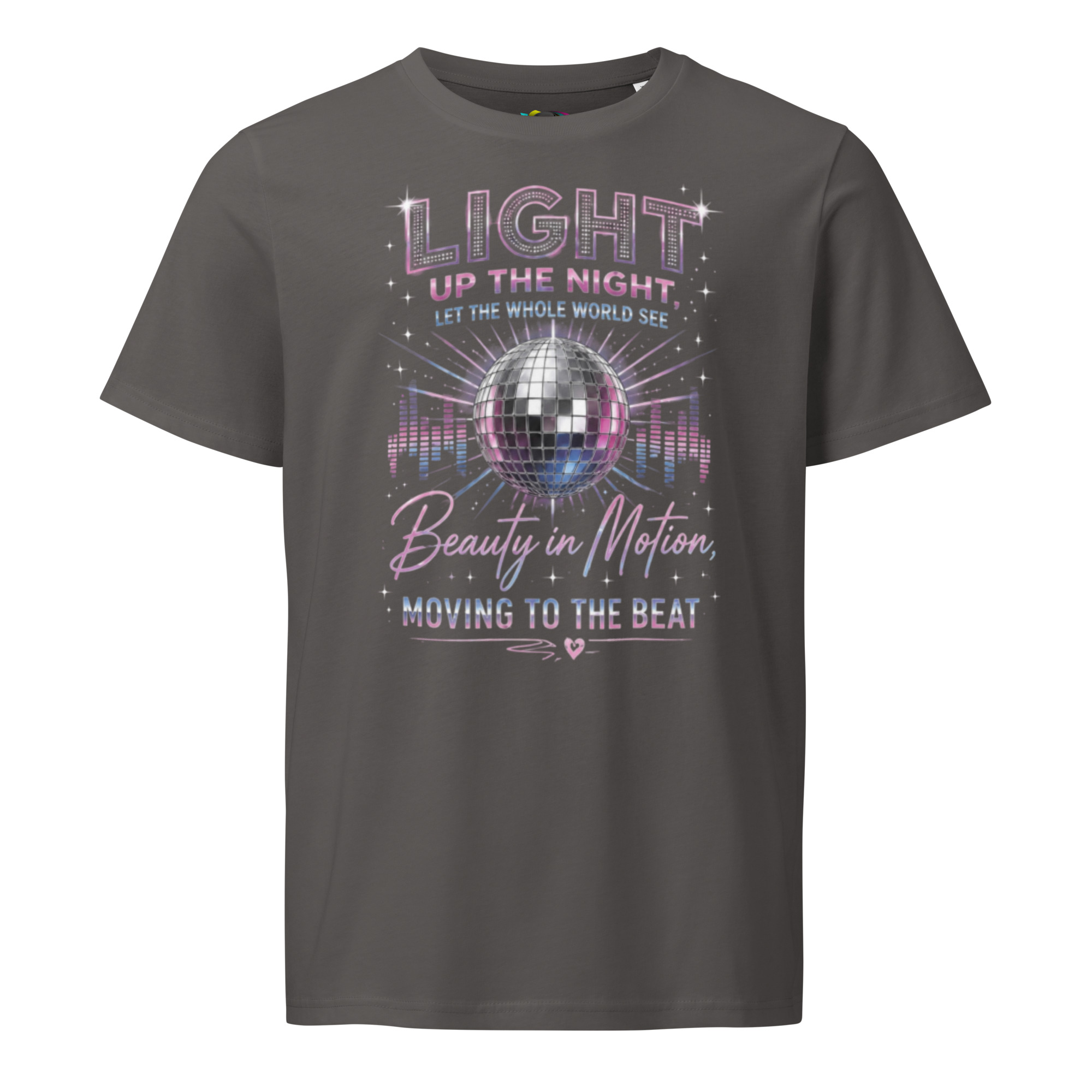 Retro Disco Ball T-Shirt – Music & Dance Graphic Tee (Organic Cotton) - Image 8